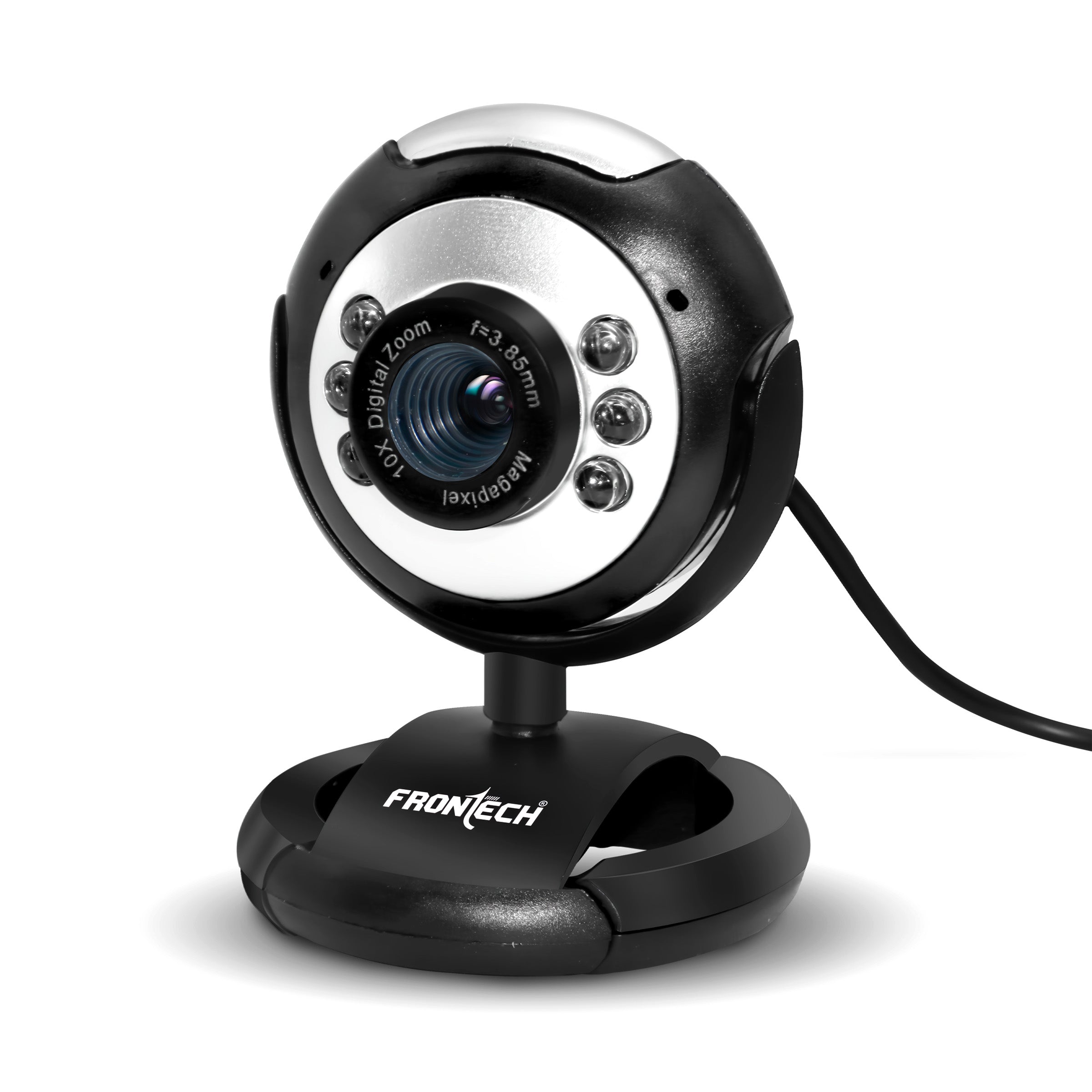 Frontech Digital Webcam with Built-in Mic & LED Lights (2251) Frontech Digital Webcam with Built-in Mic & LED Lights (2251)